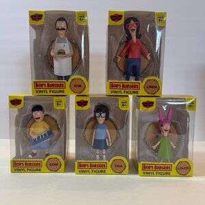 4" BOBS BURGERS BELCHER FAMILY CultureFly Tina Louise Gene Linda